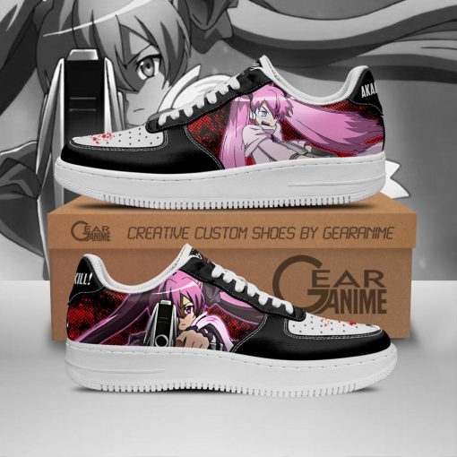 Akame Ga Kill Mine Air Force Shoes Custom Anime Sneakers PT11 - 1 - GearAnime