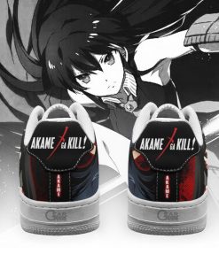 Akame Air Force Shoes Akame Ga Kill Custom Anime Sneakers PT11 - 3 - GearAnime