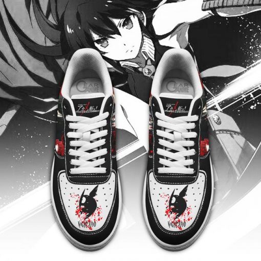 Akame Air Force Shoes Akame Ga Kill Custom Anime Sneakers PT11 - 2 - GearAnime