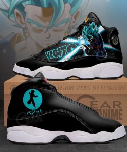 Vegito Jordan 13 Sneakers Dragon Ball Super Anime Shoes MN11 - 1 - GearAnime
