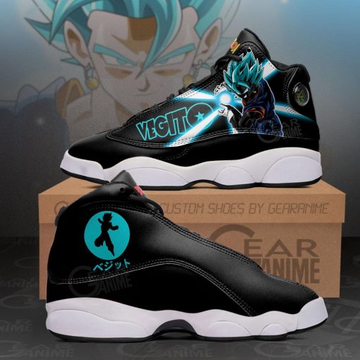 Vegito Jordan 13 Sneakers Dragon Ball Super Anime Shoes MN11 - 1 - GearAnime