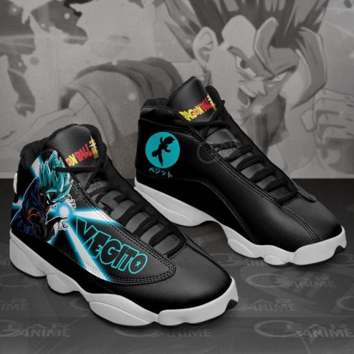 Vegito Jordan 13 Sneakers Dragon Ball Super Anime Shoes MN11 - 3 - GearAnime