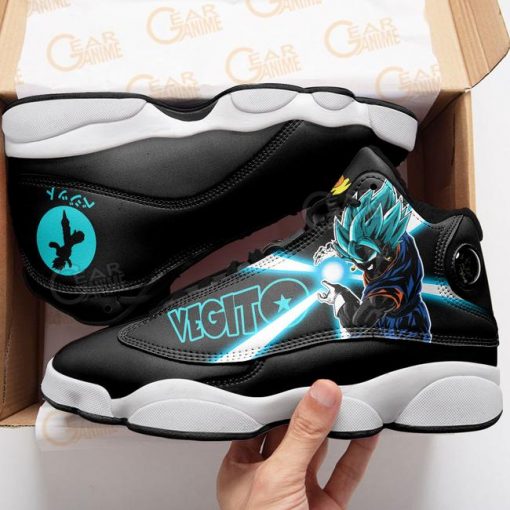 Vegito Jordan 13 Sneakers Dragon Ball Super Anime Shoes MN11 - 2 - GearAnime