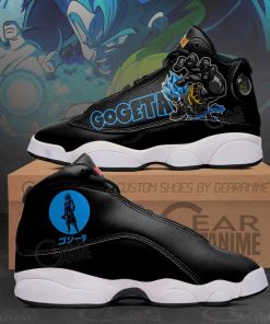 Gogeta Jordan 13 Sneakers Dragon Ball Super Anime Shoes MN11 - 1 - GearAnime