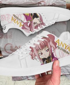 Code Geass Anya Alstreim Skate Shoes Custom Anime ShoesGear Anime