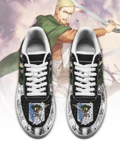 AOT Scout Erwin Air Force Sneakers Attack On Titan Anime Shoes Mixed Manga - 2 - GearAnime