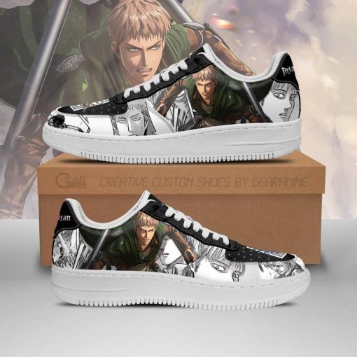 AOT Scout Jean Air Force Sneakers Attack On Titan Anime Shoes Mixed Manga - 1 - GearAnime