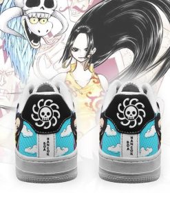 Boa Hancok Air Force Sneakers Custom One Piece Anime Shoes Fan PT04 - 3 - GearAnime