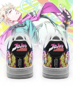 Caesar Anthonio Zeppeli Air Force Sneakers JoJo Anime Shoes Fan Gift Idea PT06 - 3 - GearAnime