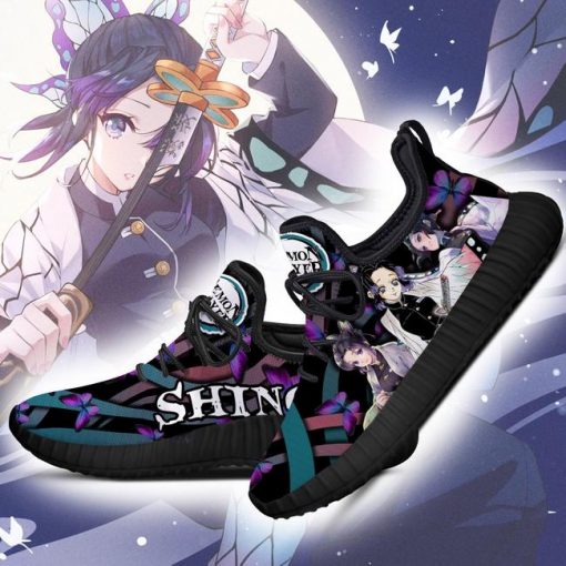 Demon Slayer Shinobu Kocho Reze Shoes Custom Anime Sneakers - 3 - GearAnime
