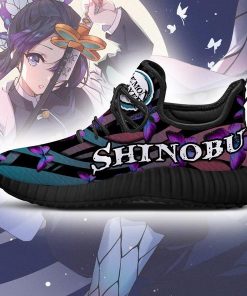 Demon Slayer Shinobu Kocho Reze Shoes Custom Anime Sneakers - 4 - GearAnime