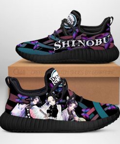 Demon Slayer Shinobu Kocho Reze Shoes Custom Anime Sneakers - 1 - GearAnime
