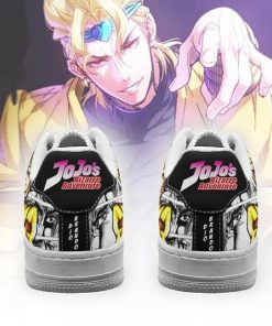 Dio Brando Air Force Sneakers Manga Style JoJo's Anime Shoes Fan Gift PT06 - 3 - GearAnime