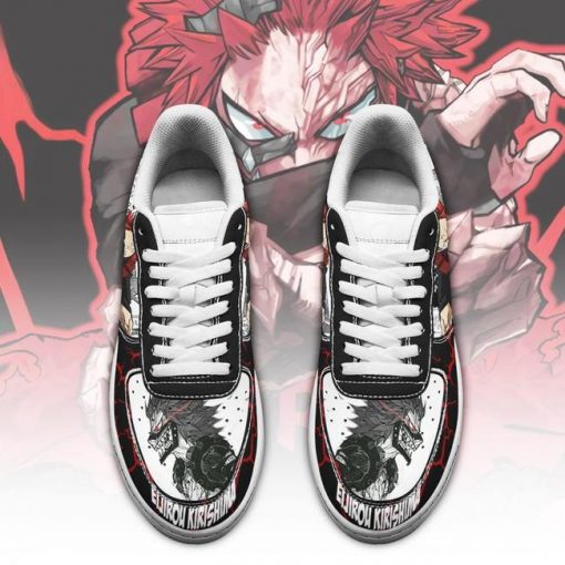 Eijirou Kirishima Air Force Sneakers Custom My Hero Academia Anime Shoes Fan Gift PT05 - 2 - GearAnime
