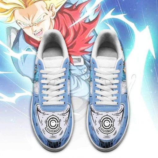 Future Trunks Air Force Sneakers Custom Dragon Ball Anime Shoes Fan Gift PT05 - 2 - GearAnime