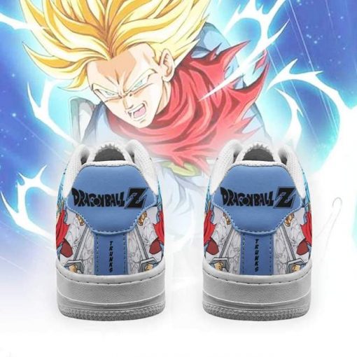 Future Trunks Air Force Sneakers Custom Dragon Ball Anime Shoes Fan Gift PT05 - 3 - GearAnime