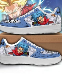 Future Trunks Air Force Sneakers Custom Dragon Ball Anime Shoes Fan Gift PT05 - 1 - GearAnime