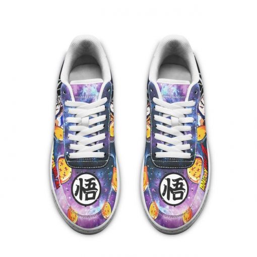 Goku Ultra Instinct Air Force Sneakers Dragon Ball Super Anime custom shoe PT04 - 2 - GearAnime