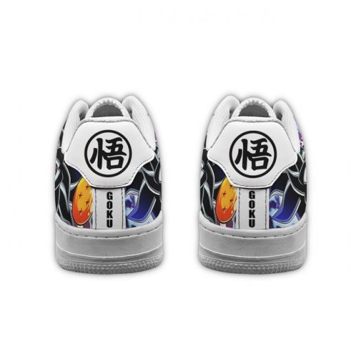 Goku Ultra Instinct Air Force Sneakers Dragon Ball Super Anime custom shoe PT04 - 3 - GearAnime
