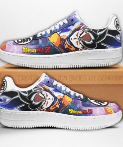 Goku Ultra Instinct Air Force Sneakers Dragon Ball Super Anime custom shoe PT04 - 1 - GearAnime