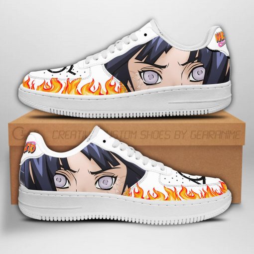 Hinata Hyuga Eyes Air Force Sneakers Naruto Anime Shoes Fan Gift PT04 - 1 - GearAnime