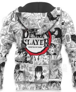 Inosuke Hashibira Demon Slayer Anime Mix Manga Hoodie Shirt - 7 - GearAnime