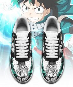 Izuku Midoriya Air Force Sneakers Deku Custom My Hero Academia Anime Shoes Fan Gift PT05 - 2 - GearAnime