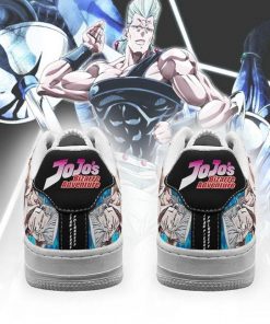 Jean Pierre Polnareff Air Force Sneakers JoJo Anime Shoes Fan Gift Idea PT06 - 3 - GearAnime