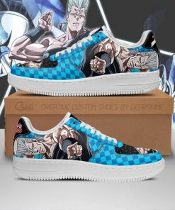 Jean Pierre Polnareff Air Force Sneakers JoJo Anime Shoes Fan Gift Idea PT06 - 1 - GearAnime