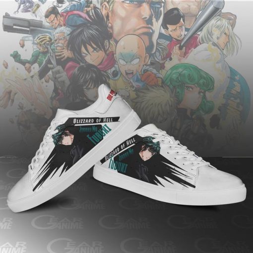 Fubuki Skate Shoes One Punch Man Custom Anime Shoes PN11 - 3 - GearAnime