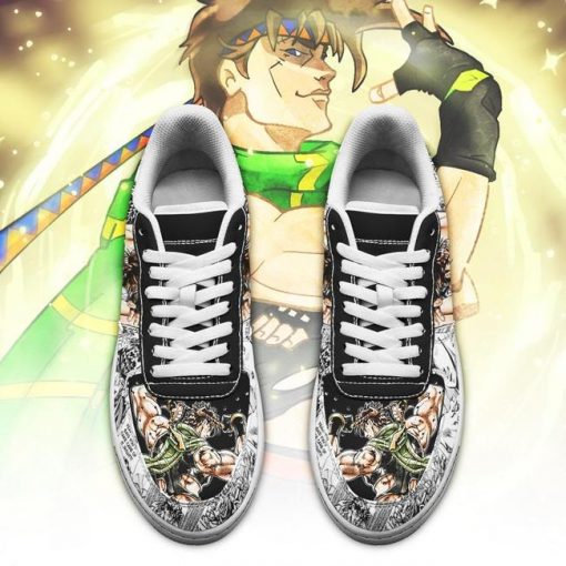 Joseph Joestar Air Force Sneakers Manga Style JoJo's Anime Shoes Fan Gift PT06 - 2 - GearAnime