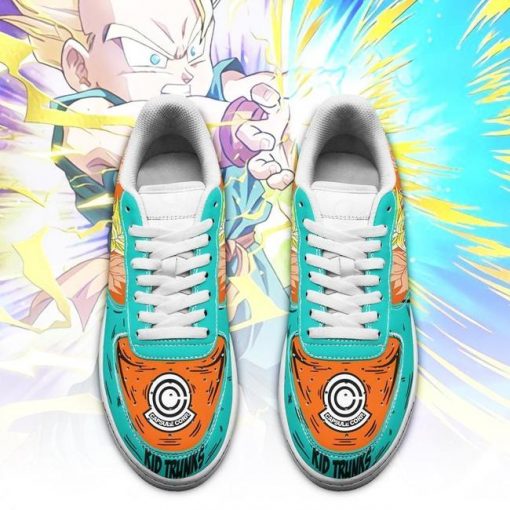 Kid Trunks Air Force Sneakers Custom Dragon Ball Anime Shoes Fan Gift PT05 - 2 - GearAnime