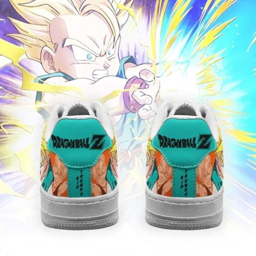 Kid Trunks Air Force Sneakers Custom Dragon Ball Anime Shoes Fan Gift PT05 - 3 - GearAnime
