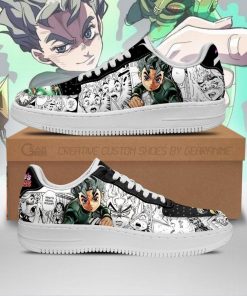 Koichi Hirose Air Force Sneakers Manga Style JoJo's Anime Shoes Fan Gift Idea PT06 - 1 - GearAnime