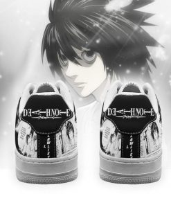 L Lawliet Air Force Sneakers Death Note Anime Shoes Fan Gift Idea PT06 - 3 - GearAnime
