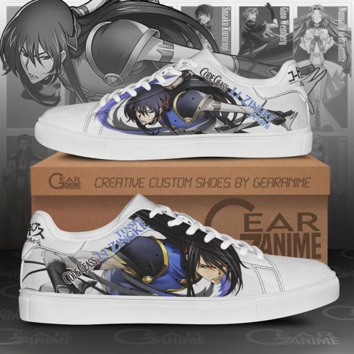 Code Geass Li Zingke Tenshi Skate Shoes Custom Anime ShoesGear Anime
