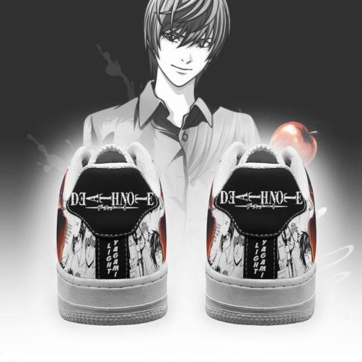 Light Yagami Air Force Sneakers Death Note Anime Shoes Fan Gift Idea PT06 - 3 - GearAnime