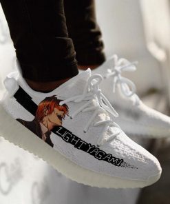 Death Note Yzy Shoes Light Yagami Custom Anime Sneakers - 3 - GearAnime