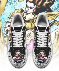 Lisa Lisa Air Force Sneakers Manga Style JoJo's Anime Shoes Fan Gift PT06 - 2 - GearAnime