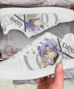 Code Geass Lloyd Skate Shoes Custom Anime ShoesGear Anime