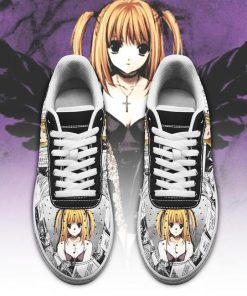 Misa Amane Air Force Sneakers Death Note Anime Shoes Fan Gift Idea PT06 - 2 - GearAnime