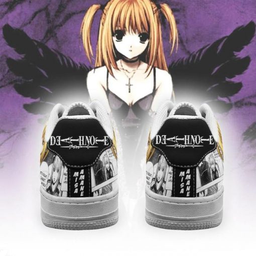 Misa Amane Air Force Sneakers Death Note Anime Shoes Fan Gift Idea PT06 - 3 - GearAnime