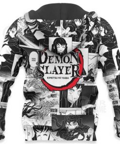 Muichiro Tokito Shirt Demon Slayer Anime Mix Manga Hoodie - 7 - GearAnime