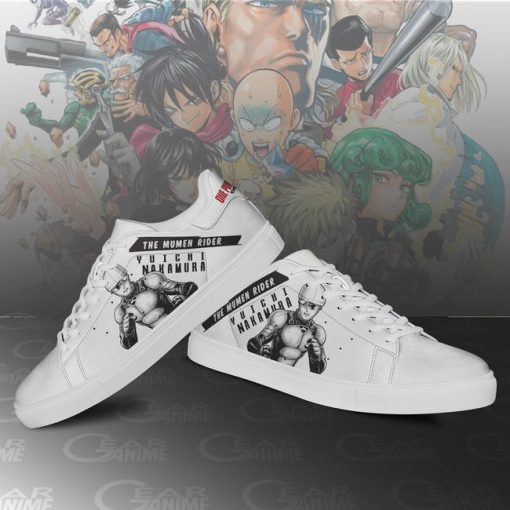 Mumen Rider Skate Shoes One Punch Man Custom Anime Shoes PN11 - 4 - GearAnime