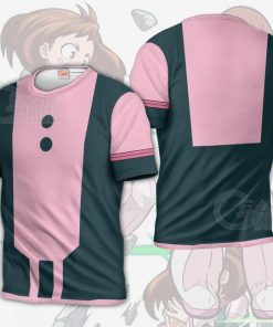 My Hero Academia Ochaco Uraraka Hero Costume Cosplay Shirt - 3 - GearAnime