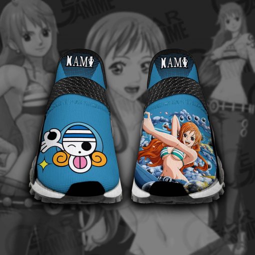 Nami NMD Shoes One Piece Custom Anime Shoes TT11 - 1 - GearAnime