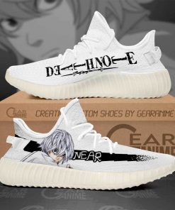 Death Note Yzy Shoes Near Custom Anime Sneakers - 1 - GearAnime