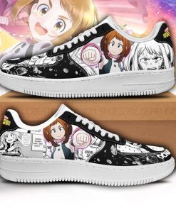 Ochako Uraraka Air Force Sneakers Custom My Hero Academia Anime Shoes Fan Gift PT05 - 1 - GearAnime