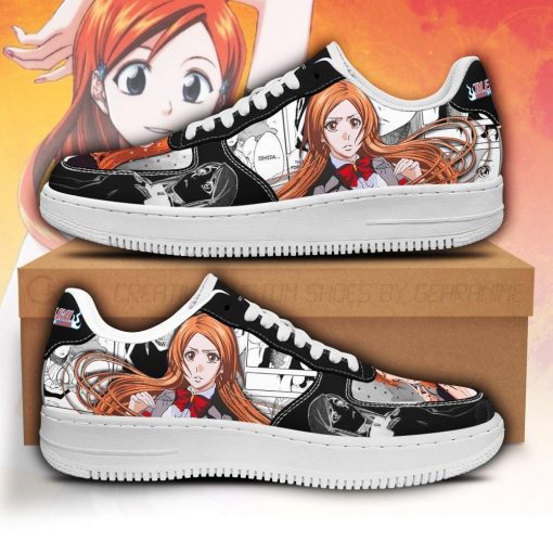 Orihime Inoue Air Force Sneakers Bleach Anime Shoes Fan Gift Idea PT05 - 1 - GearAnime