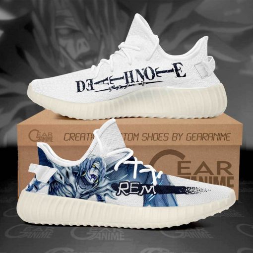 Death Note Yzy Shoes Rem Custom Anime Sneakers - 1 - GearAnime
